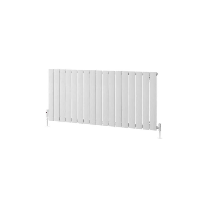 Eastbrook Addington Type 10 Horizontal Aluminium Designer Radiator - Gloss White