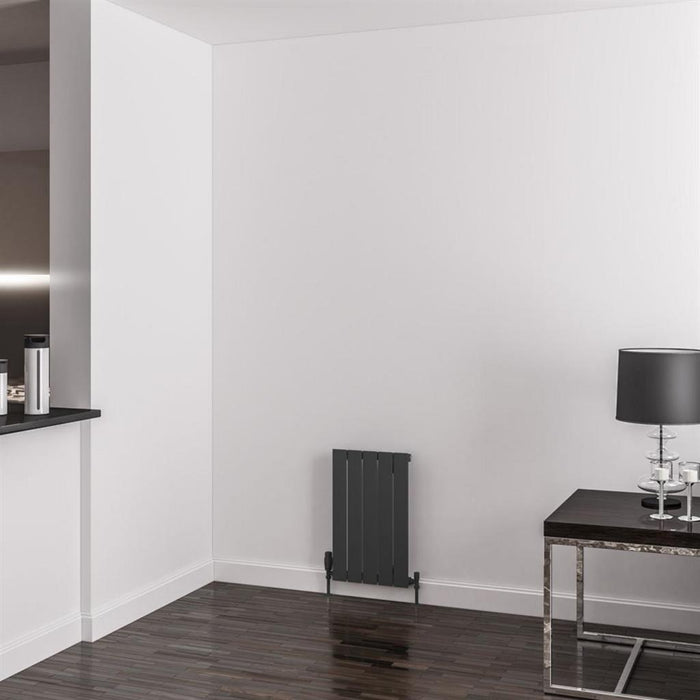 Eastbrook Addington Type 10 Vertical Aluminium Designer Radiator - Matt Anthracite