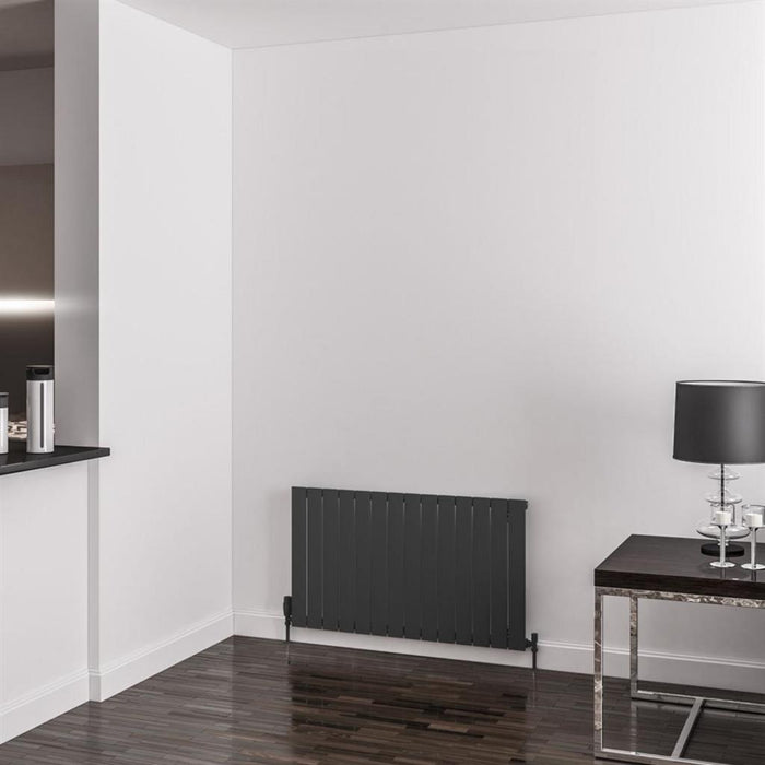 Eastbrook Addington Type 10 Horizontal Aluminium Designer Radiator - Matt Anthracite