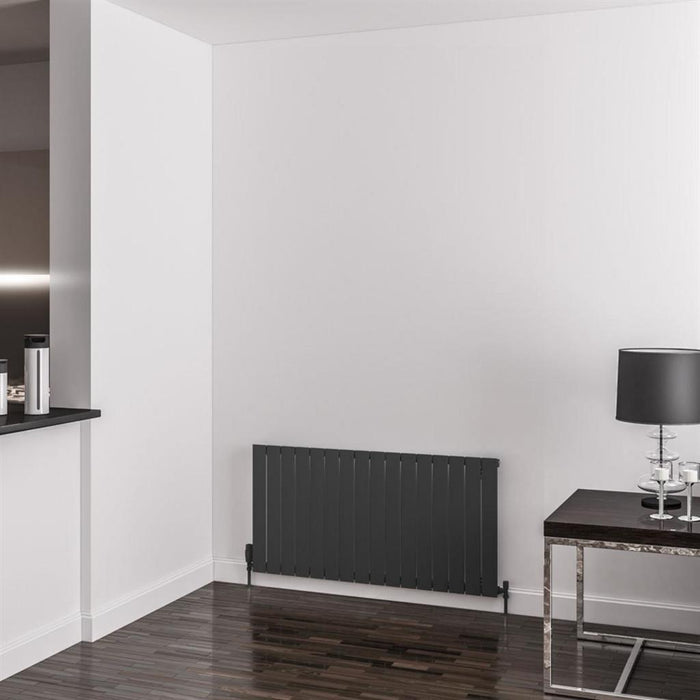Eastbrook Addington Type 10 Horizontal Aluminium Designer Radiator - Matt Anthracite