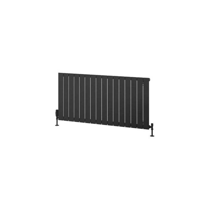 Eastbrook Addington Type 10 Horizontal Aluminium Designer Radiator - Matt Anthracite