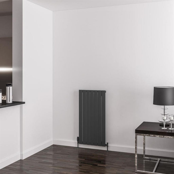 Eastbrook Addington Type 10 Vertical Aluminium Designer Radiator - Matt Anthracite