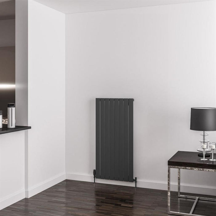 Eastbrook Addington Type 10 Vertical Aluminium Designer Radiator - Matt Anthracite