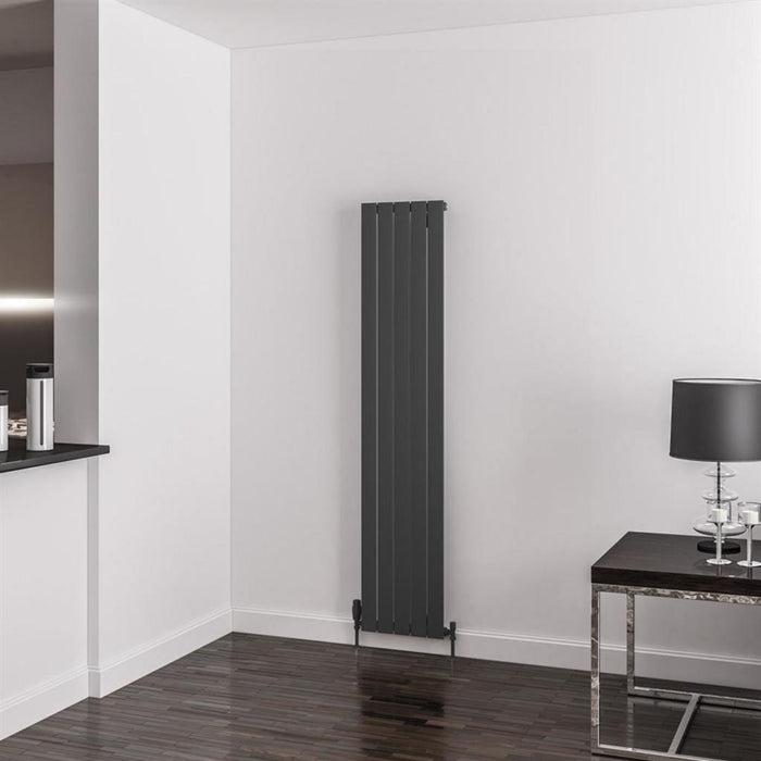 Eastbrook Addington Type 10 Vertical Aluminium Designer Radiator - Matt Anthracite