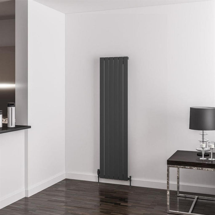 Eastbrook Addington Type 10 Vertical Aluminium Designer Radiator - Matt Anthracite