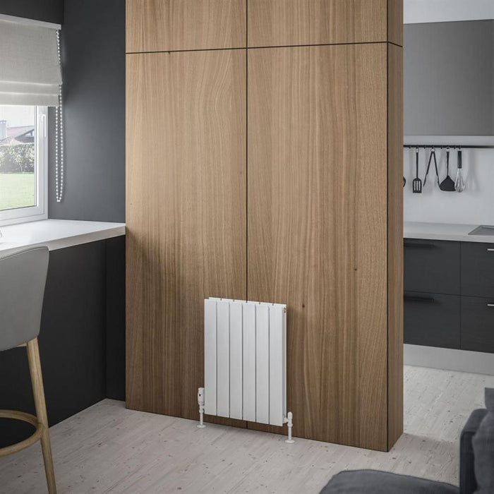 Eastbrook Addington Type 20 Vertical Aluminium Designer Radiator - Gloss White
