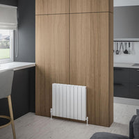 Eastbrook Addington Type 20 Horizontal Aluminium Designer Radiator - Gloss White