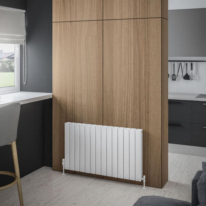 Eastbrook Addington Type 20 Horizontal Aluminium Designer Radiator - Gloss White