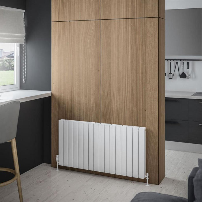 Eastbrook Addington Type 20 Horizontal Aluminium Designer Radiator - Gloss White