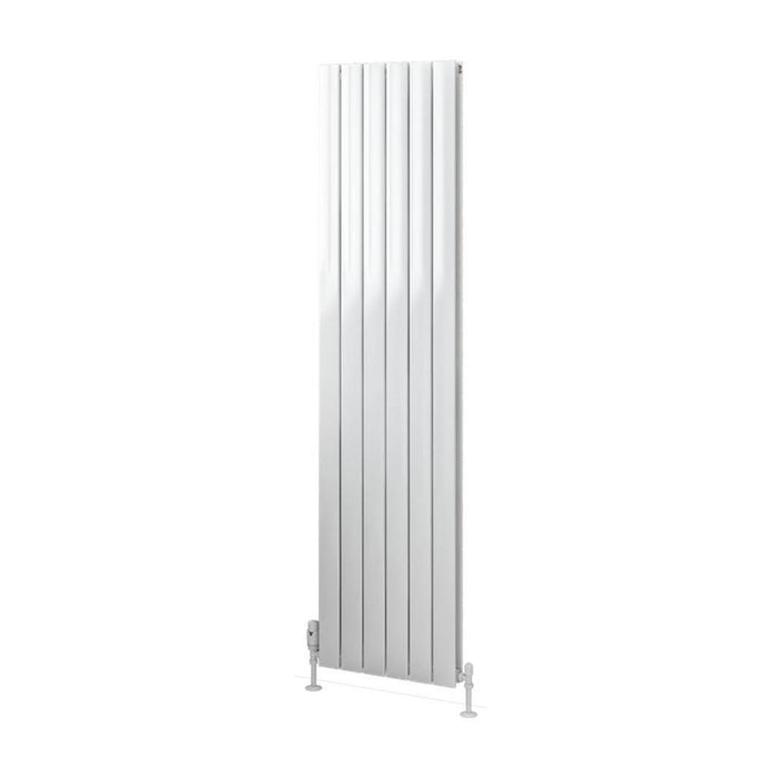 Eastbrook Addington Type 20 Vertical Aluminium Designer Radiator - Gloss White