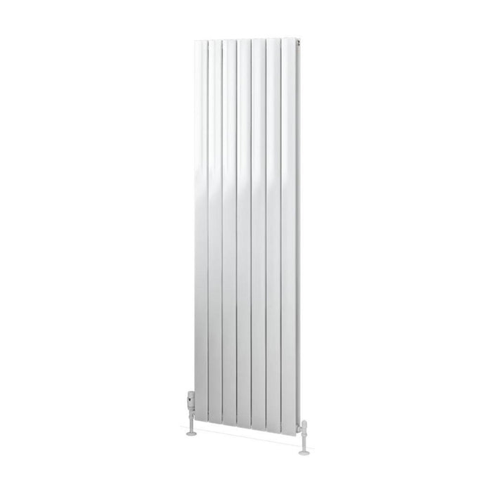 Eastbrook Addington Type 20 Vertical Aluminium Designer Radiator - Gloss White