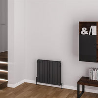 Eastbrook Addington Type 20 Horizontal Aluminium Designer Radiator - Matt Anthracite