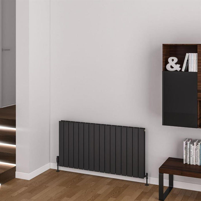 Eastbrook Addington Type 20 Horizontal Aluminium Designer Radiator - Matt Anthracite