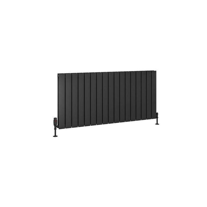 Eastbrook Addington Type 20 Horizontal Aluminium Designer Radiator - Matt Anthracite