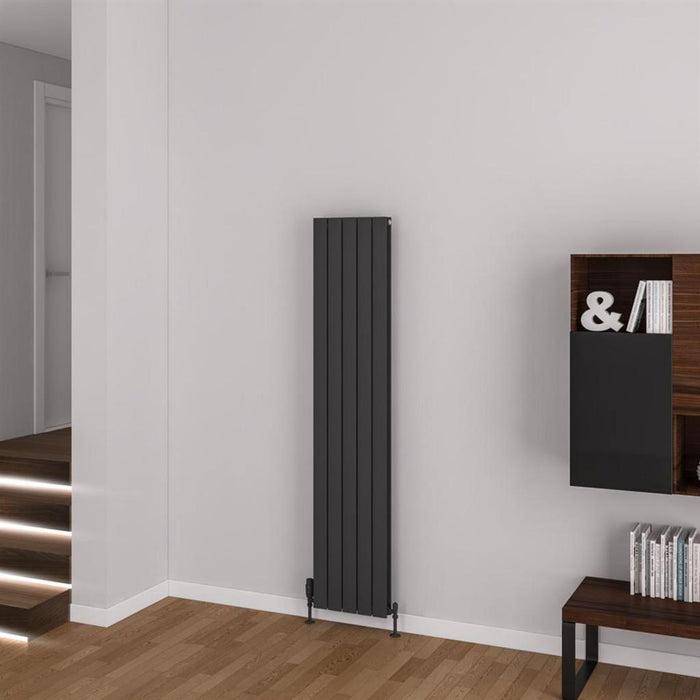Eastbrook Addington Type 20 Vertical Aluminium Designer Radiator - Matt Anthracite