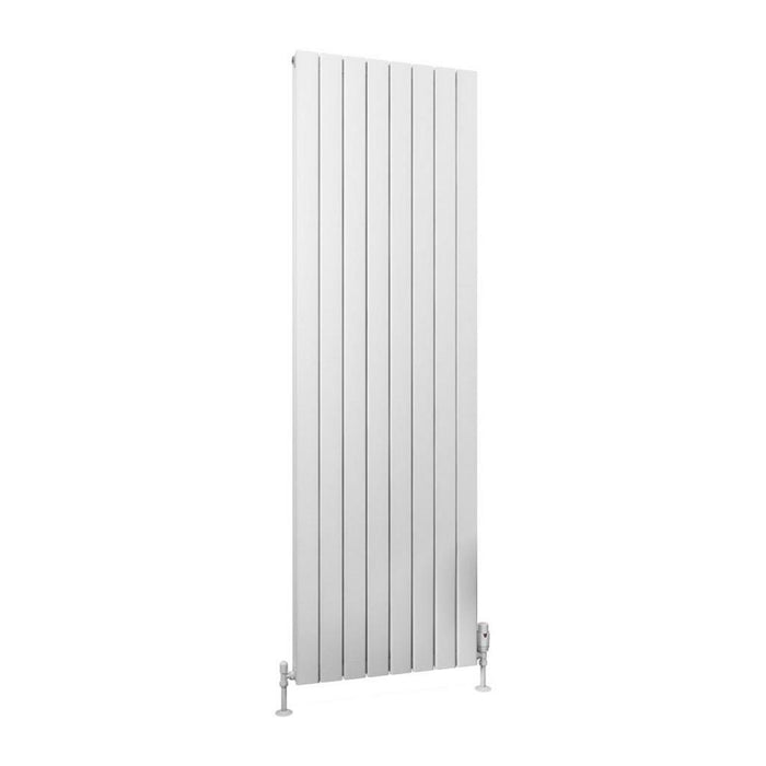 Eastbrook Hadleigh Aluminium Vertical Designer Radiator - Matt White