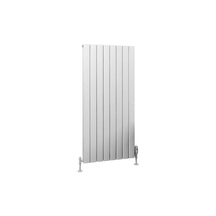 Eastbrook Hadleigh Aluminium Vertical Designer Radiator - Matt White