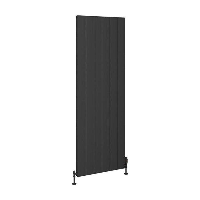Eastbrook Vesima Aluminium Vertical Designer Radiator - Matt Anthracite