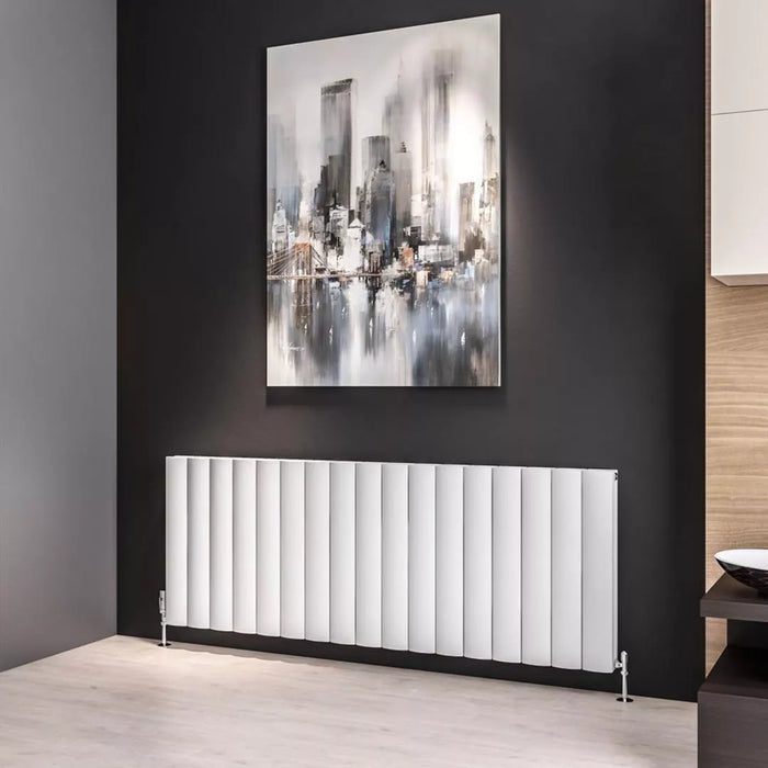 Eastbrook Guardia Aluminium Horizontal Designer Radiator - Matt White