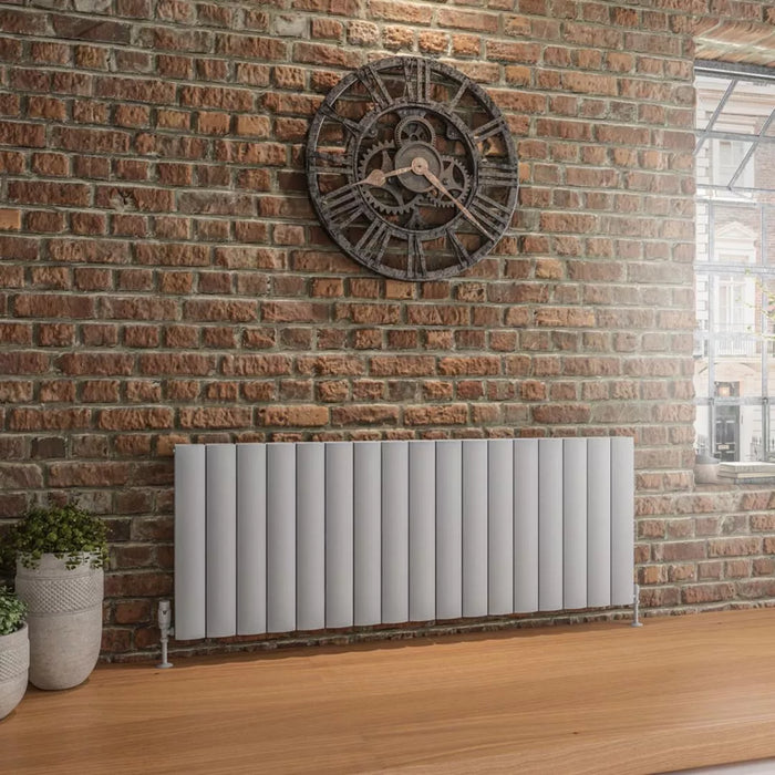 Eastbrook Guardia Aluminium Horizontal Designer Radiator - Matt Grey