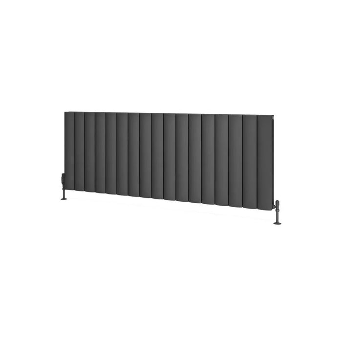 Eastbrook Guardia Aluminium Horizontal Designer Radiator - Matt Anthracite