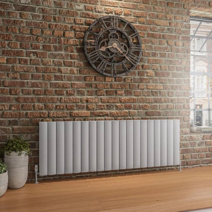 Eastbrook Guardia Aluminium Horizontal Designer Radiator - Matt Grey
