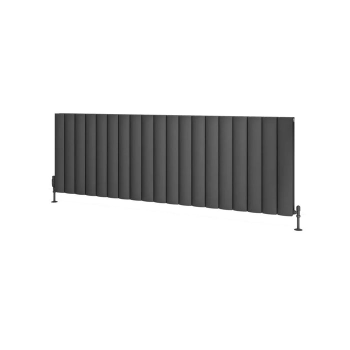 Eastbrook Guardia Aluminium Horizontal Designer Radiator - Matt Anthracite