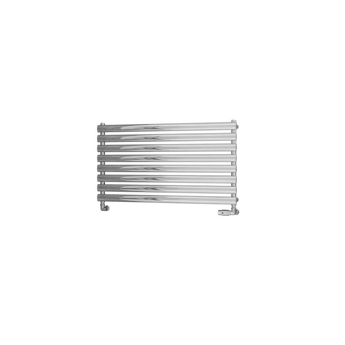 Eastbrook Tunstall Horizontal Designer Heated Towel Rail - 560mm x 1000mm - Chrome