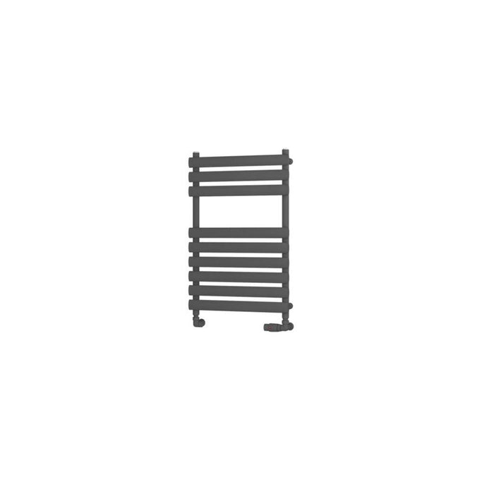 Eastbrook Tunstall Vertical Designer Heated Towel Rail - Matt Anthracite