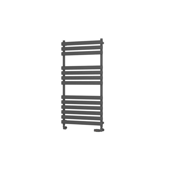 Eastbrook Tunstall Vertical Designer Heated Towel Rail - Matt Anthracite