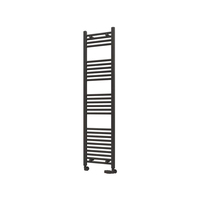 Eastbrook Wingrave Straight Heated Towel Rail - Matt Anthracite