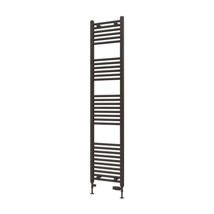 Eastbrook Wingrave Straight Heated Towel Rail - Matt Anthracite