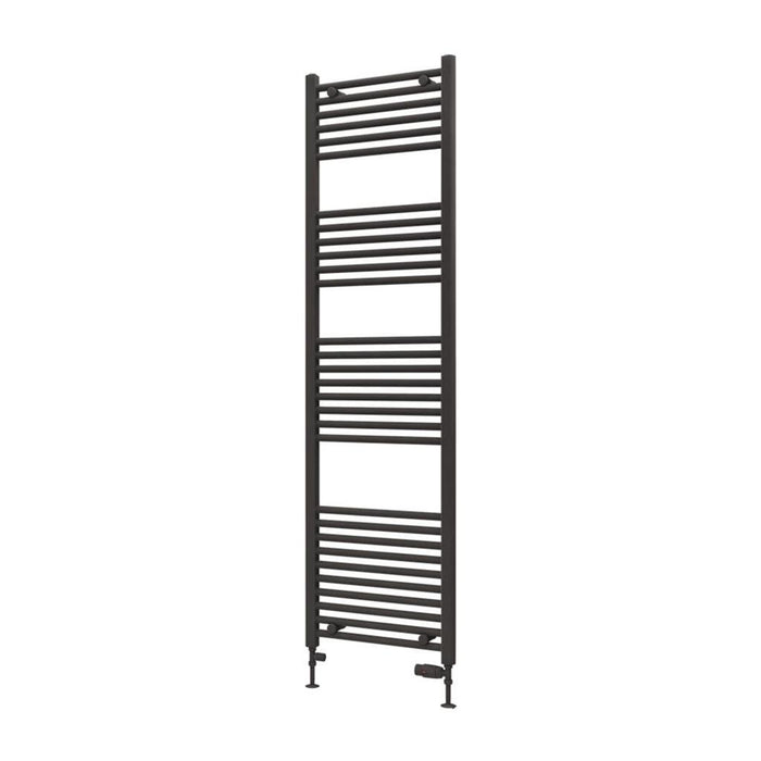 Eastbrook Wingrave Straight Heated Towel Rail - Matt Anthracite