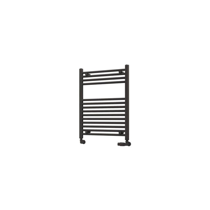 Eastbrook Wingrave Straight Heated Towel Rail - Matt Anthracite