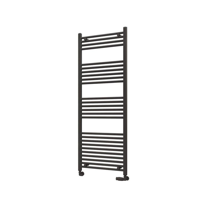 Eastbrook Wingrave Straight Heated Towel Rail - Matt Anthracite