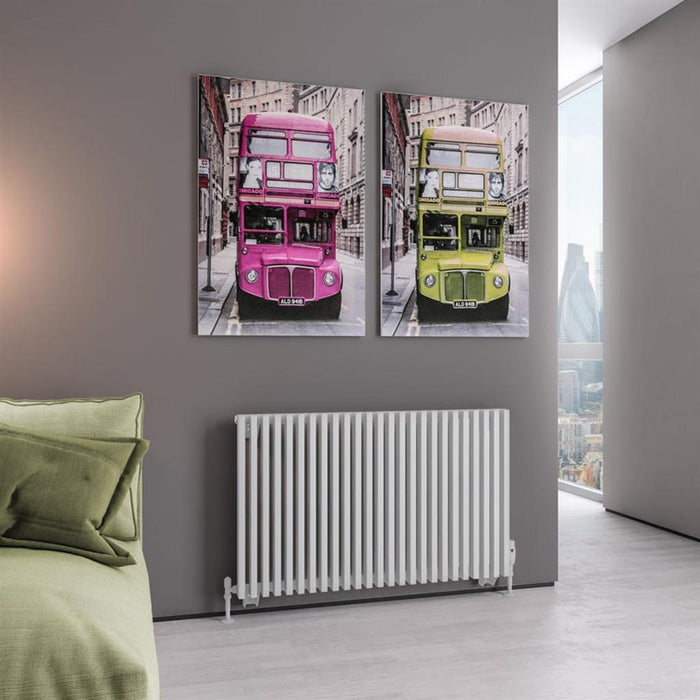 Eastbrook Rowsham Horizontal Designer Radiator - Matt White