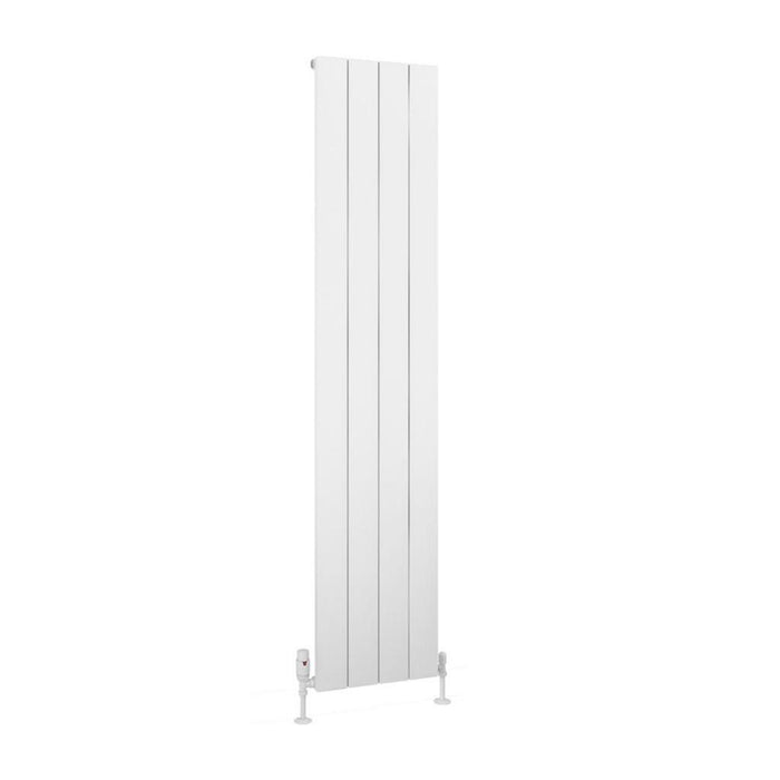 Eastbrook Charlton Aluminium Vertical Designer Radiator - Matt White