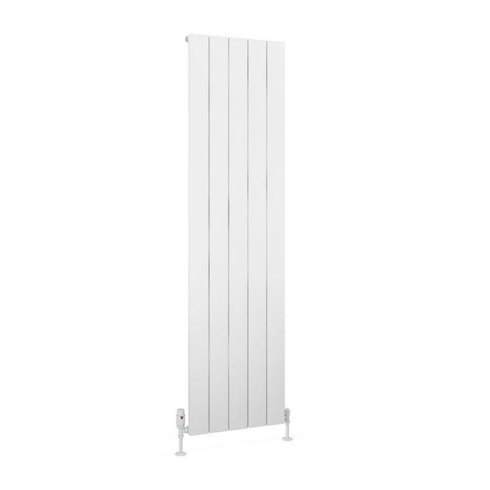 Eastbrook Charlton Aluminium Vertical Designer Radiator - Matt White