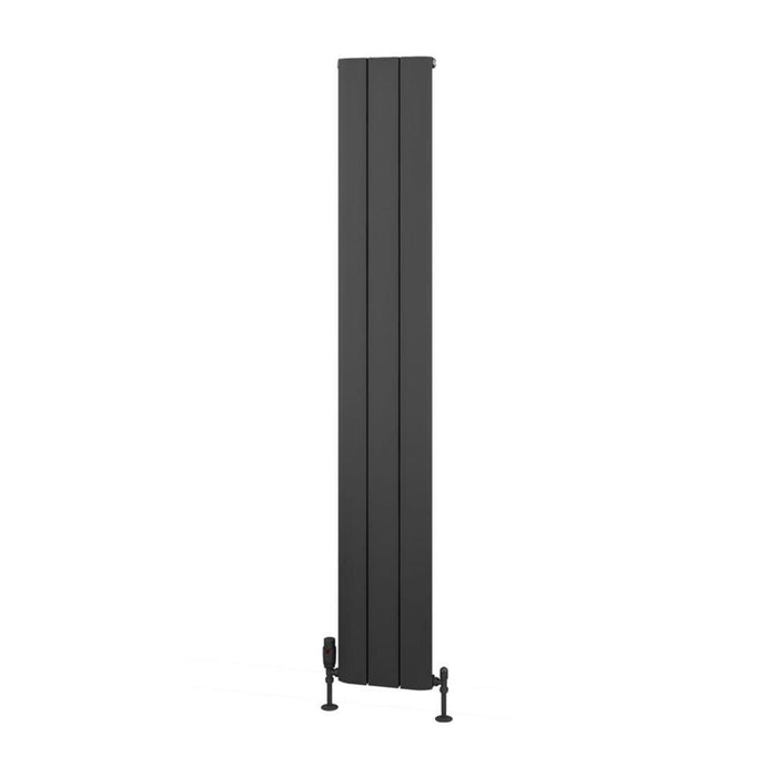 Eastbrook Withington Aluminium Vertical Designer Radiator - Matt Anthracite