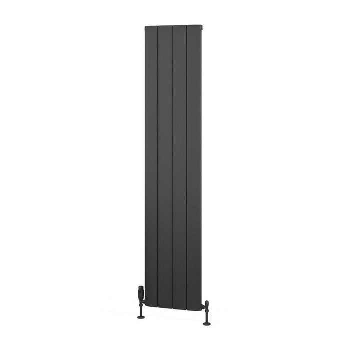 Eastbrook Withington Aluminium Vertical Designer Radiator - Matt Anthracite