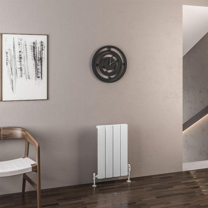 Eastbrook Malmesbury Aluminium Vertical Designer Radiator - Matt White