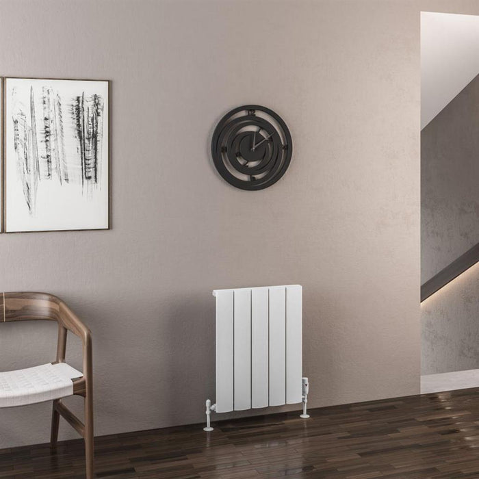 Eastbrook Malmesbury Aluminium Vertical Designer Radiator - Matt White