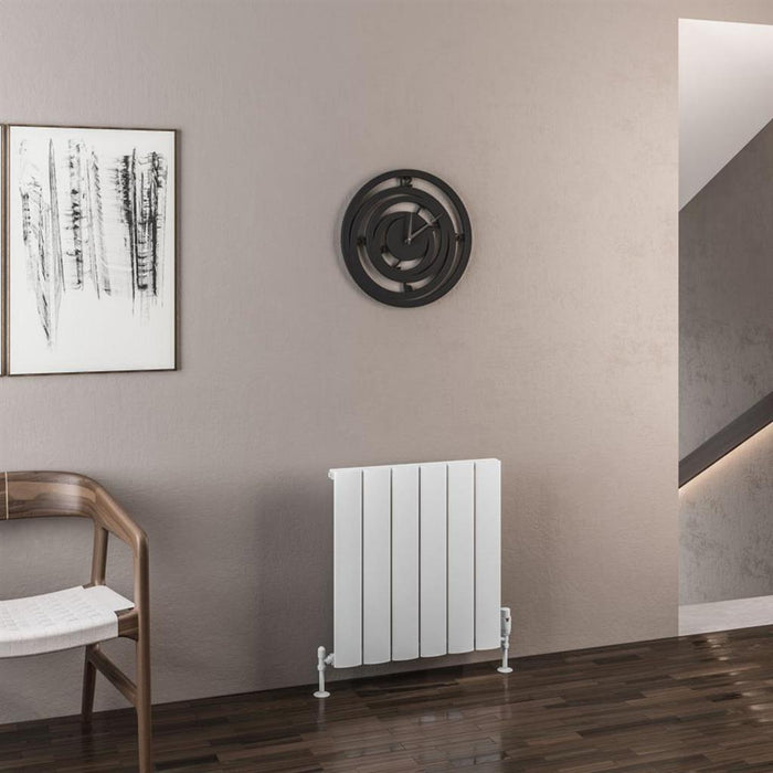 Eastbrook Malmesbury Aluminium Vertical Designer Radiator - Matt White