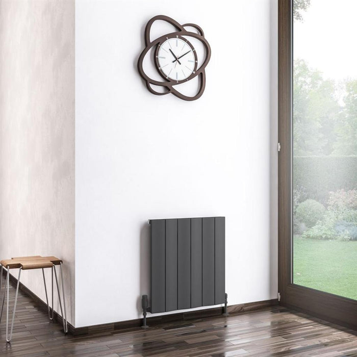 Eastbrook Fairford Aluminium Vertical Designer Radiator - Matt Anthracite