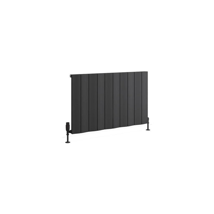 Eastbrook Fairford Aluminium Horizontal Designer Radiator - Matt Anthracite
