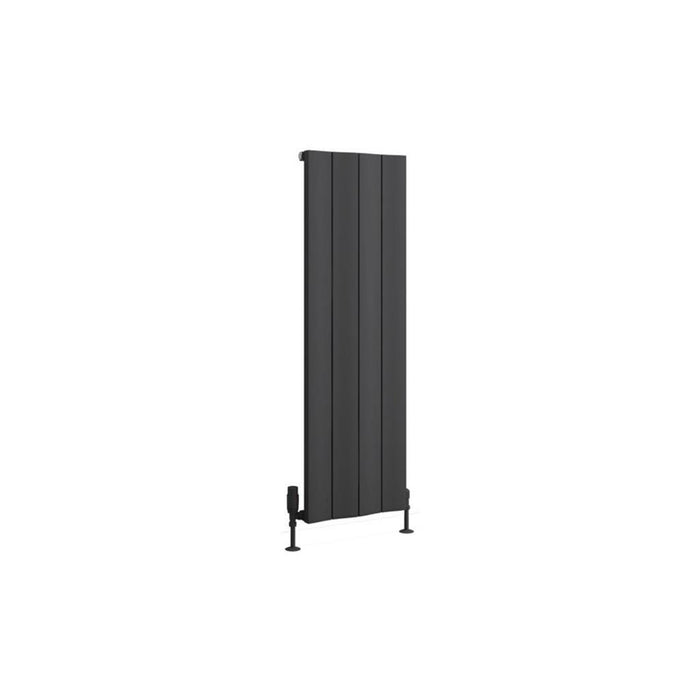 Eastbrook Fairford Aluminium Vertical Designer Radiator - Matt Anthracite