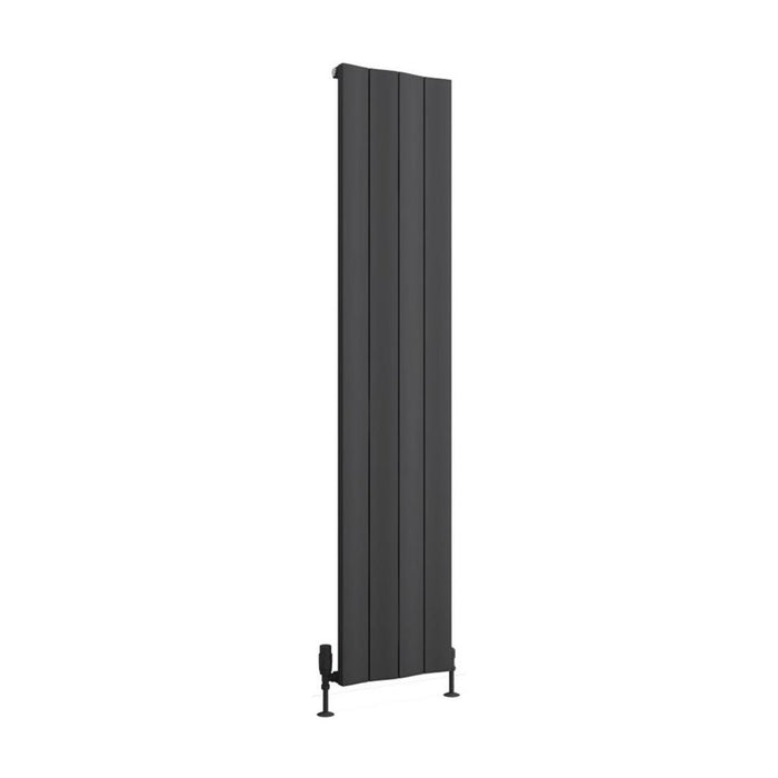 Eastbrook Fairford Aluminium Vertical Designer Radiator - Matt Anthracite
