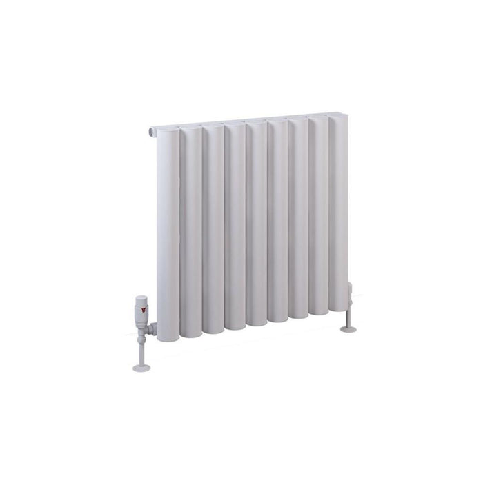 Eastbrook Burford Aluminium Horizontal Designer Radiator - Matt White
