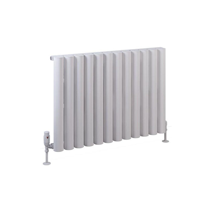 Eastbrook Burford Aluminium Horizontal Designer Radiator - Matt White