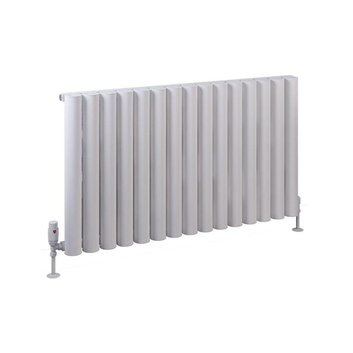Eastbrook Burford Aluminium Horizontal Designer Radiator - Matt White